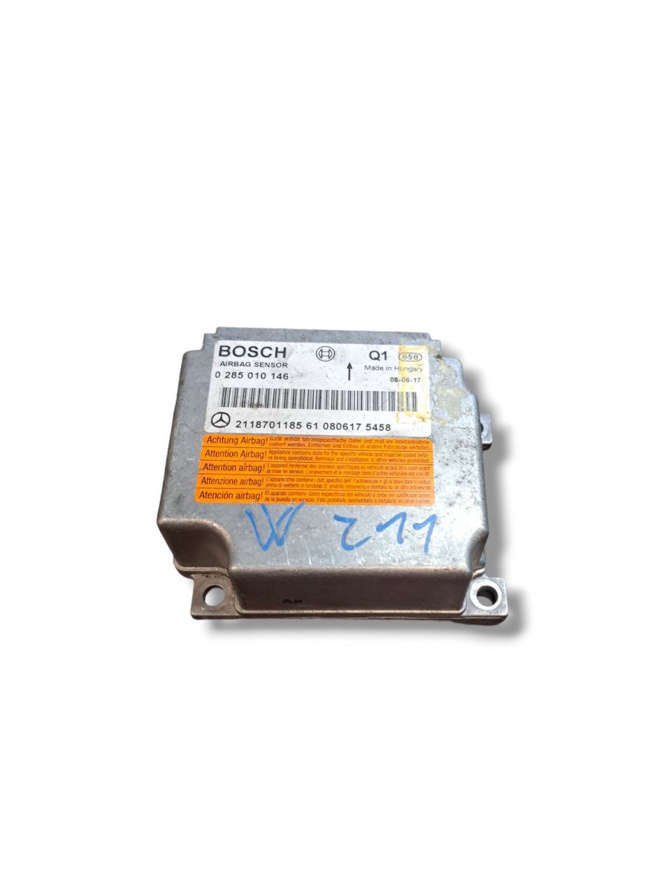 Centralina Airbag Mercedes Classe E W211 (2002 - 2007) COD:2118701185 - F&amp;P CRASH SRLS - Ricambi Usati