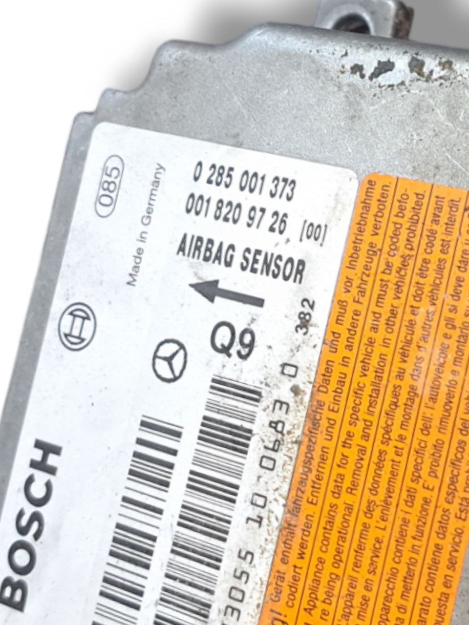 Centralina airbag Mercedes Clk W209 (2002 - 2009) COD:0285001373 - F&P CRASH SRLS - Ricambi Usati