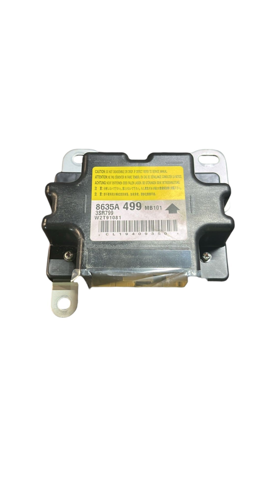 Centralina airbag Mitsubishi Space Star (2012 - >) cod.8635A499 - F&P CRASH SRLS - Ricambi Usati