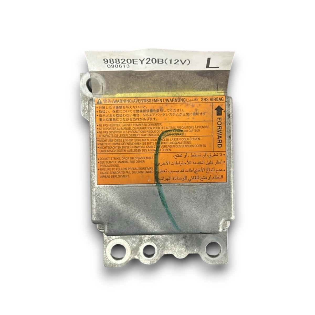 Centralina airbag Nissan Qashqai (J10) (+2) cod.98820ey20b (2006 &gt; 2014) - F&amp;P CRASH SRL - Ricambi Usati