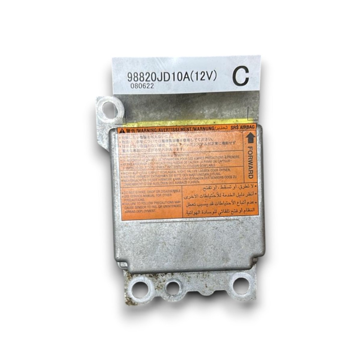 Centralina airbag Nissan Qashqai (J10) 98820jd10a (2006 > 2014) - F&amp;P CRASH SRL - Ricambi Usati