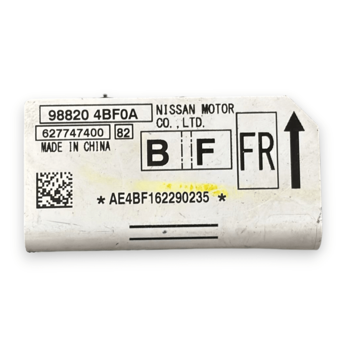 Centralina airbag nissan x - trail t32 cod:988204bf0a (2014 - 2020) - F&P CRASH SRL - Ricambi Usati