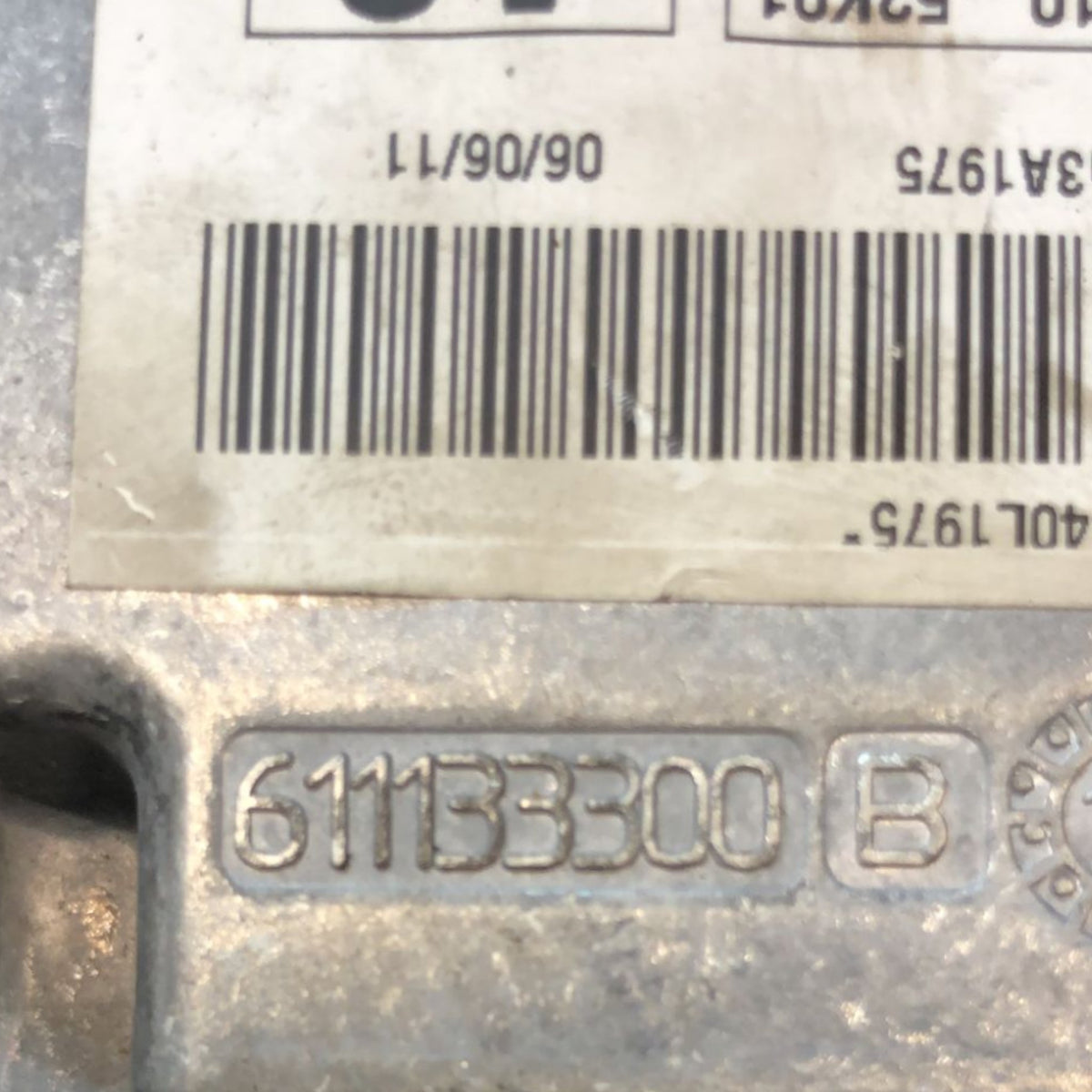 centralina Airbag Opel Agila B (2008 > 2015) cod:611133300 - F&P CRASH SRLS - Ricambi Usati