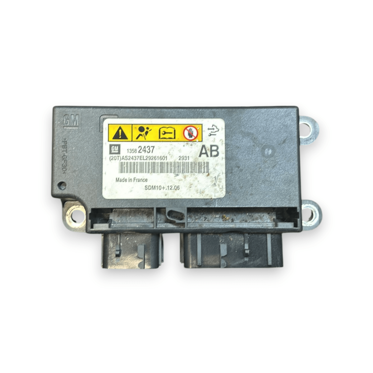 Centralina airbag opel astra j cod:13582437 (2009 - 2020) - F&amp;P CRASH SRL - Ricambi Usati