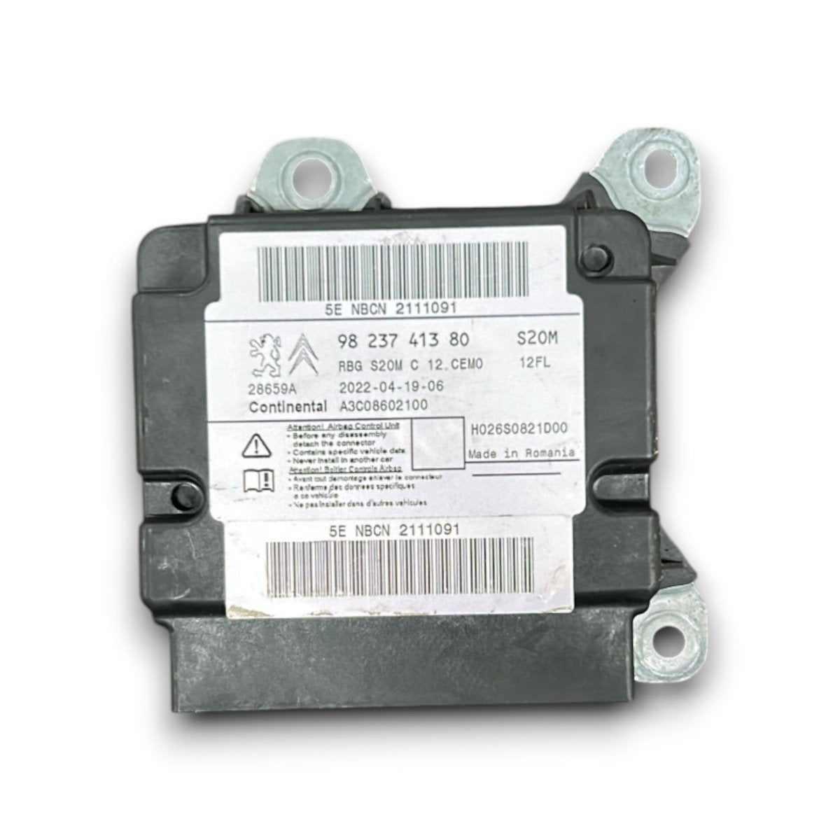 Centralina airbag Opel Corsa F cod.9823741380 (2019 > ) - F&P CRASH SRLS - Ricambi Usati