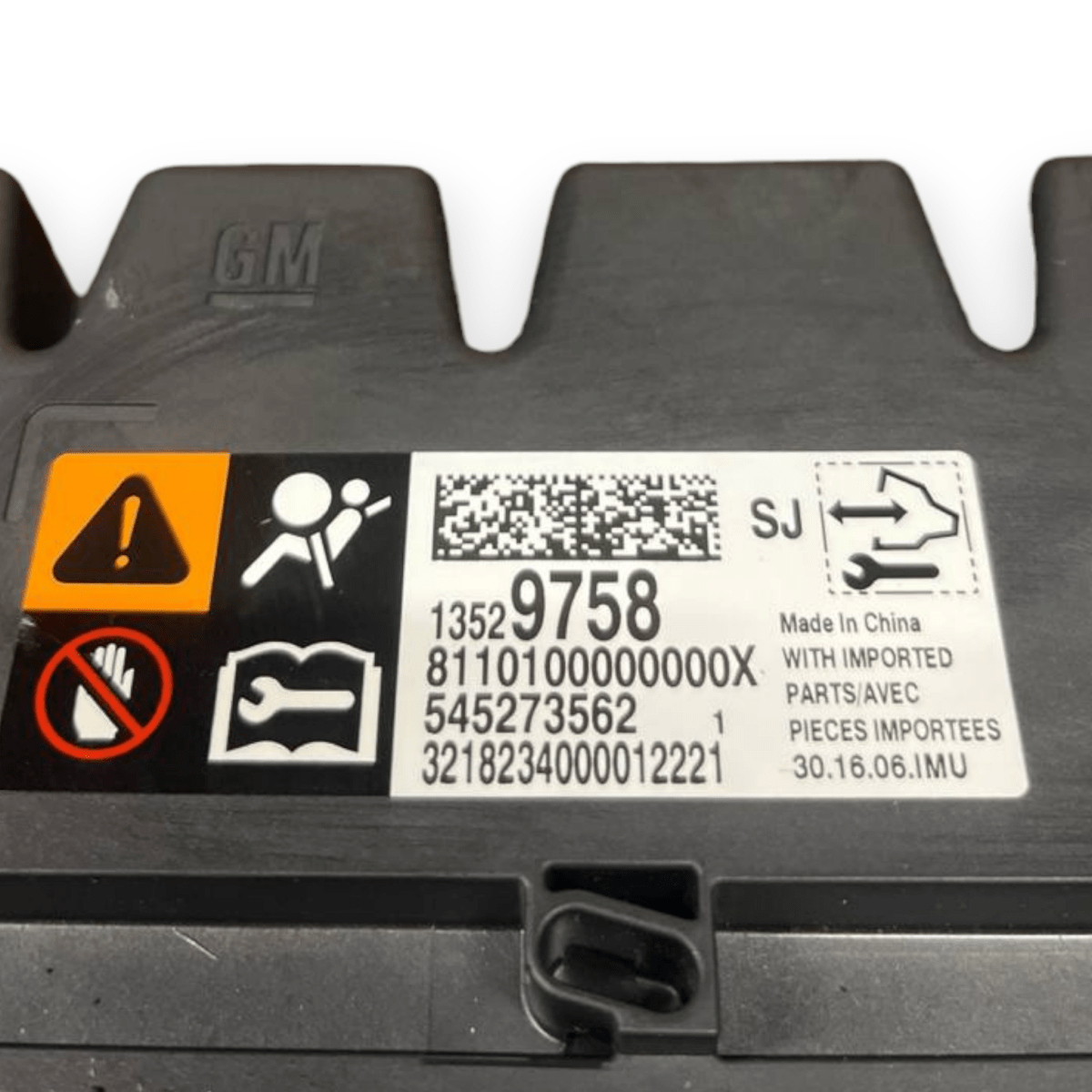 Centralina Airbag Opel Karl (2015 al 2019) cod: 13529758 - F&P CRASH SRLS - Ricambi Usati