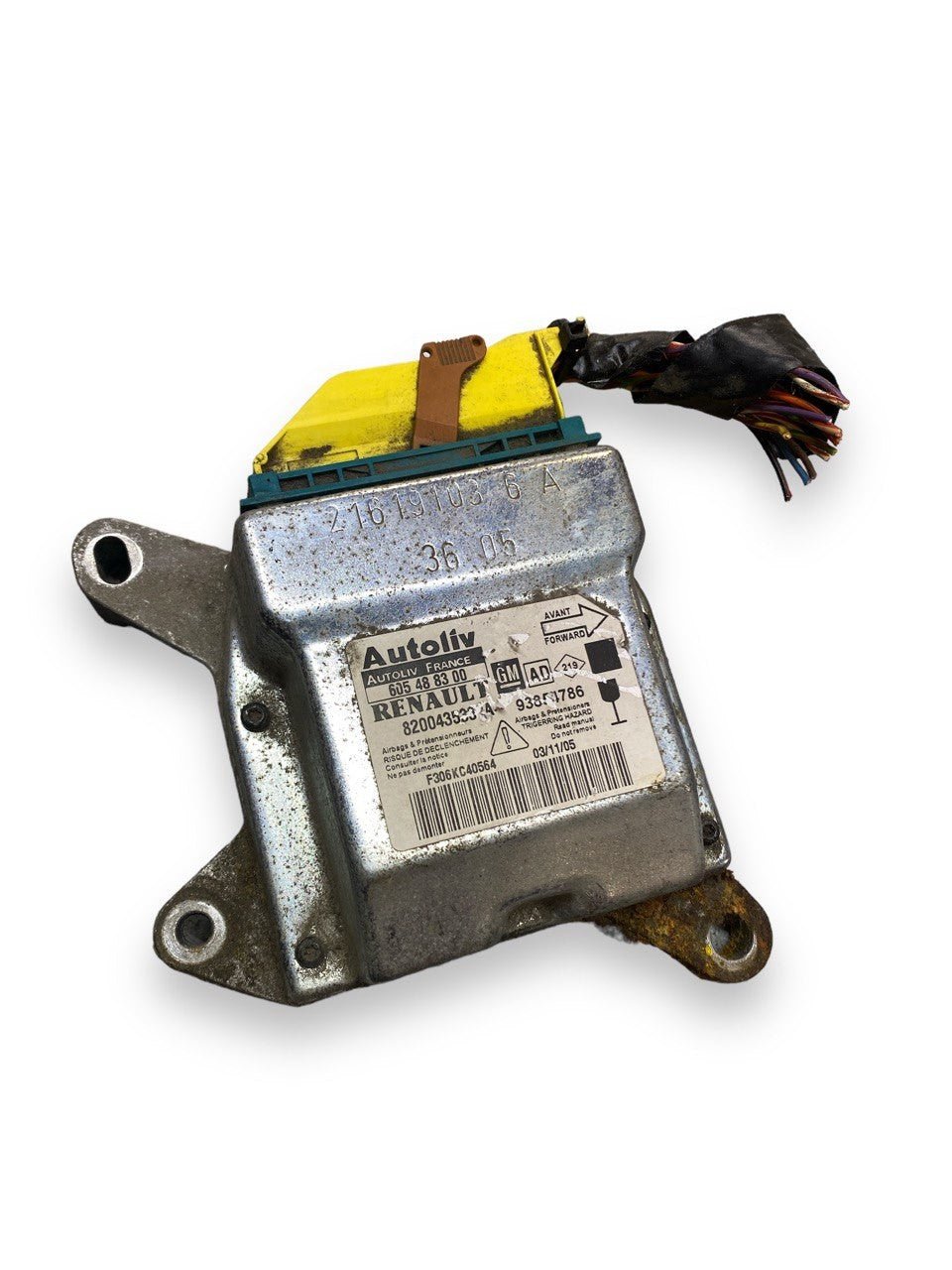 Centralina airbag Opel Vivaro (2006 - 2014) COD:8200435339A - 605488300 - F&P CRASH SRLS - Ricambi Usati