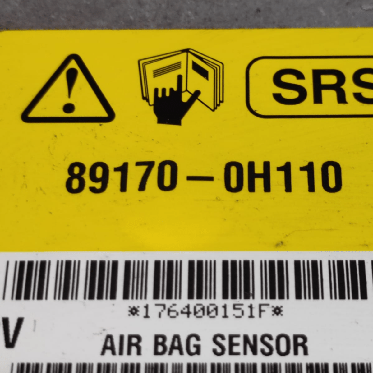 Centralina airbag peugeot 108 cod: 891700h110 (2014 - 2021) - F&P CRASH SRLS - Ricambi Usati