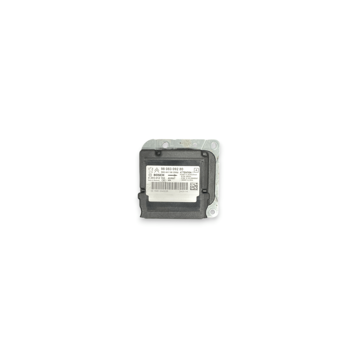 centralina airbag peugeot 2008 1.6 diesel cod:00046858203 (2013 - 2019) - F&amp;P CRASH SRLS - Ricambi Usati