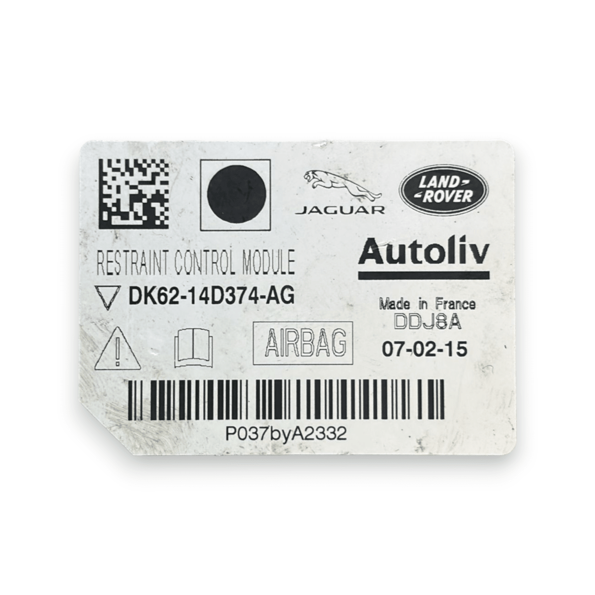 Centralina airbag range rover sport L494 cod:dk62 - 14d374 - ag (2018 - 2022) - F&P CRASH SRL - Ricambi Usati