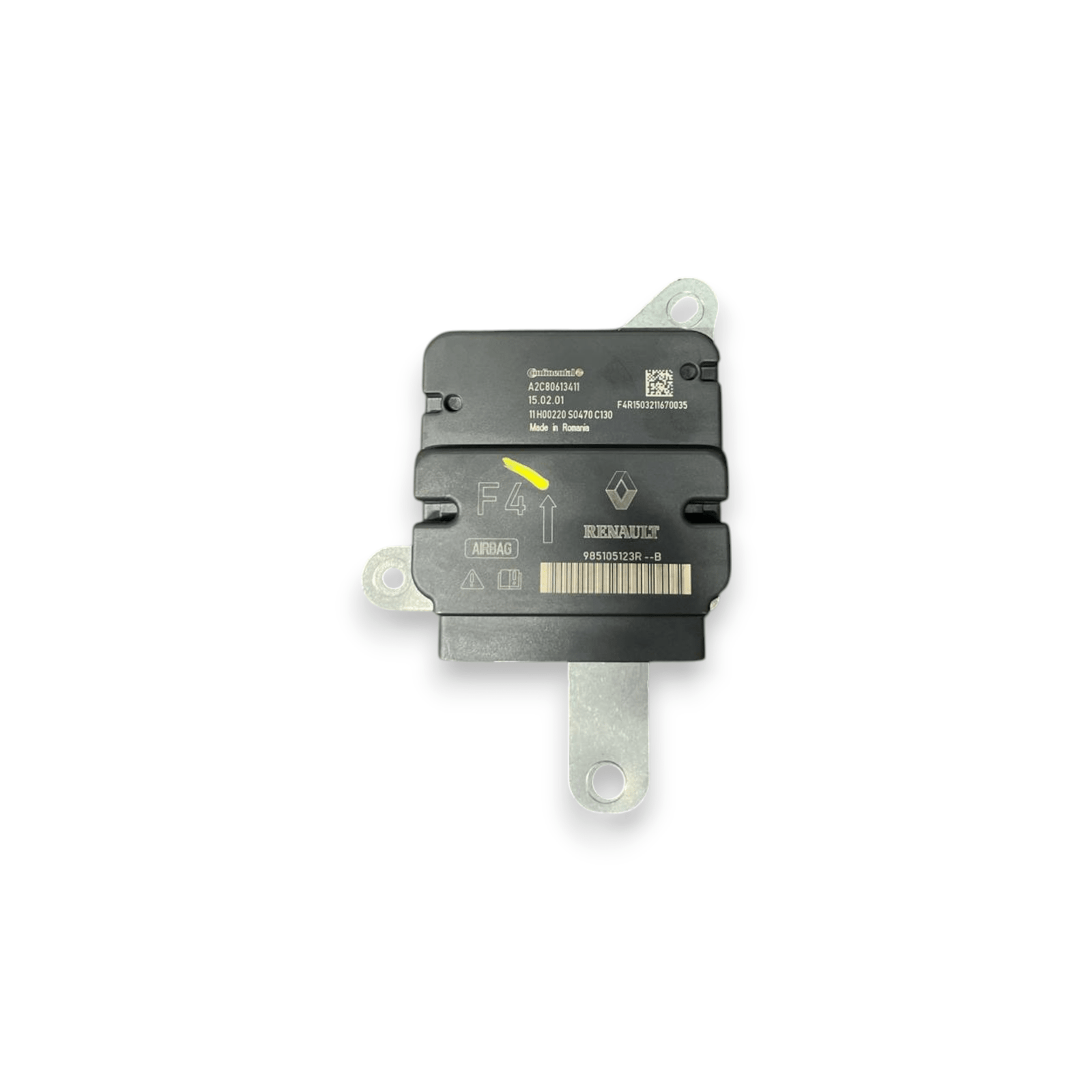 Centralina Airbag Renault Captur I (2013 al 2019) cod: 985105123R - F&P CRASH SRLS - Ricambi Usati