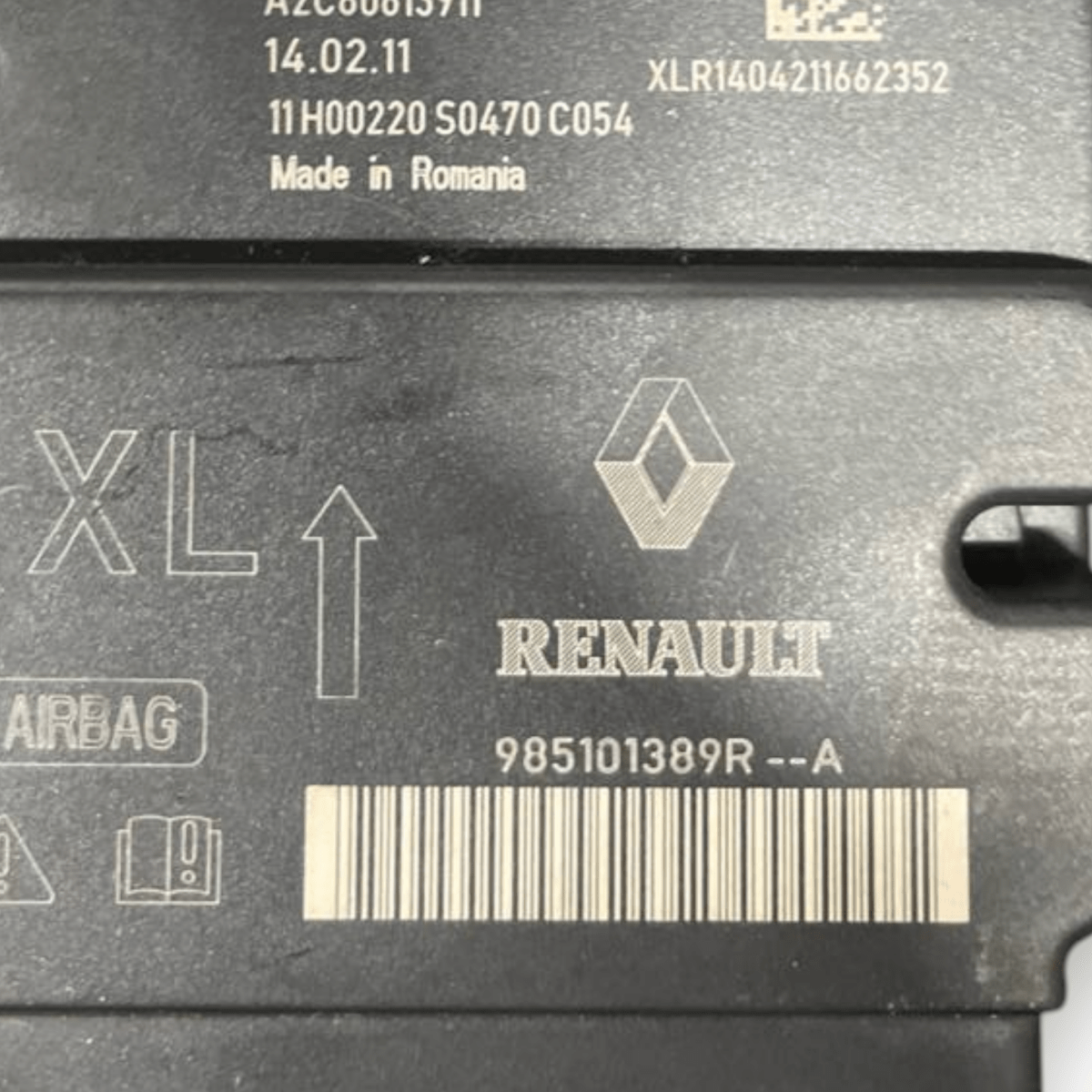 Centralina Airbag Renault Clio IV (2012 al 2021) cod: 985101389R - F&P CRASH SRLS - Ricambi Usati