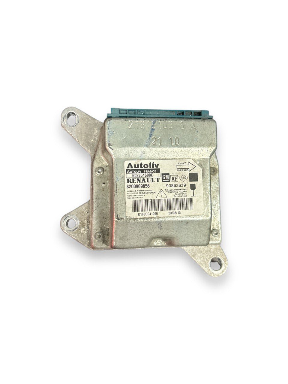 Centralina Airbag Renault Trafic II (2001 - 2007) COD:8200969856 - F&P CRASH SRLS - Ricambi Usati