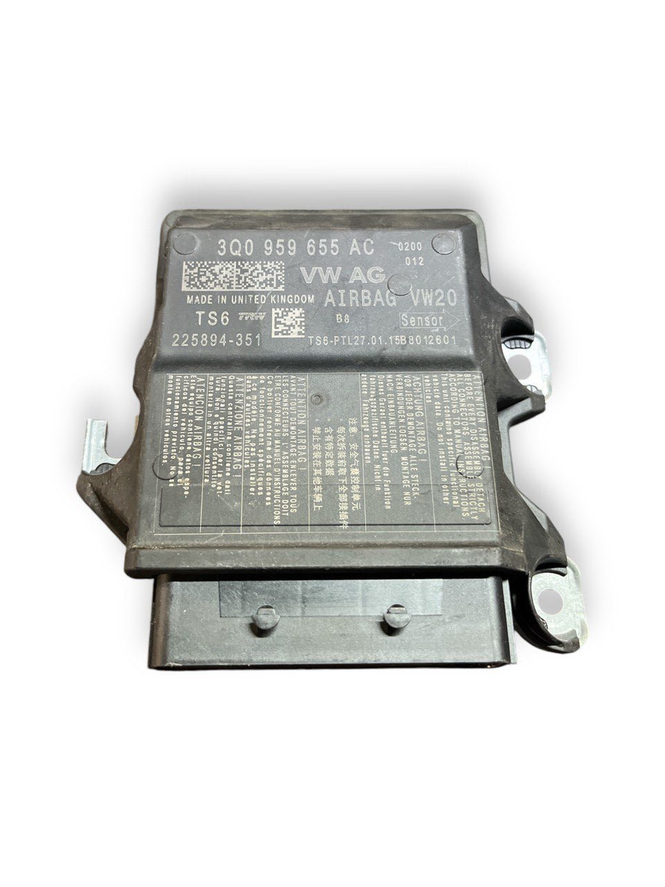 Centralina Airbag Seat Leon 5F (2012 - 2019) cod.3Q0959655AC - F&P CRASH SRLS - Ricambi Usati