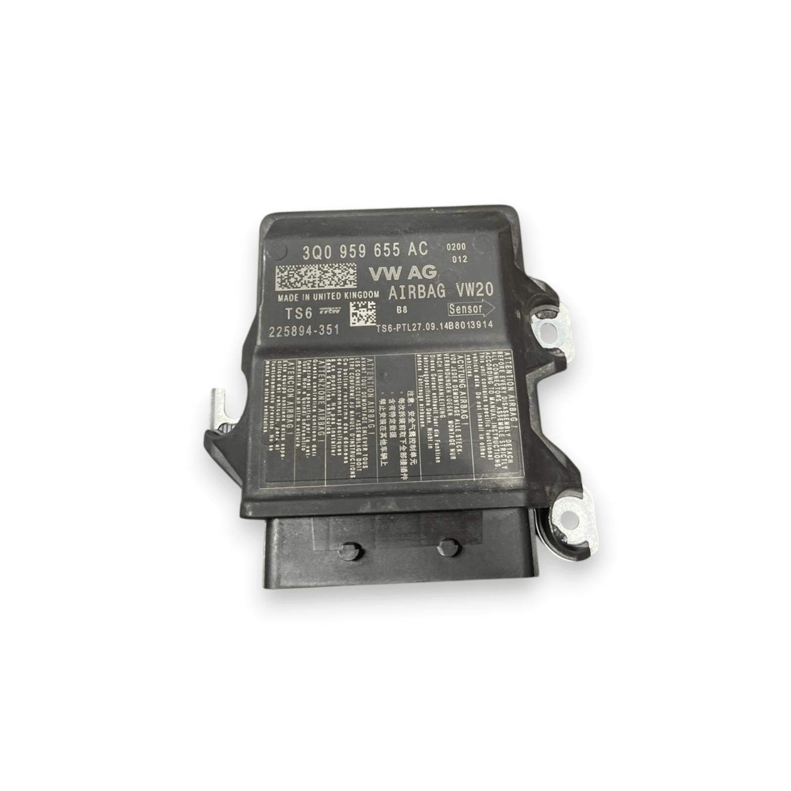 Centralina Airbag Skoda Octavia III 1.4 Benzina (2013 al 2019) cod: 3Q0959655AC - F&P CRASH SRLS - Ricambi Usati