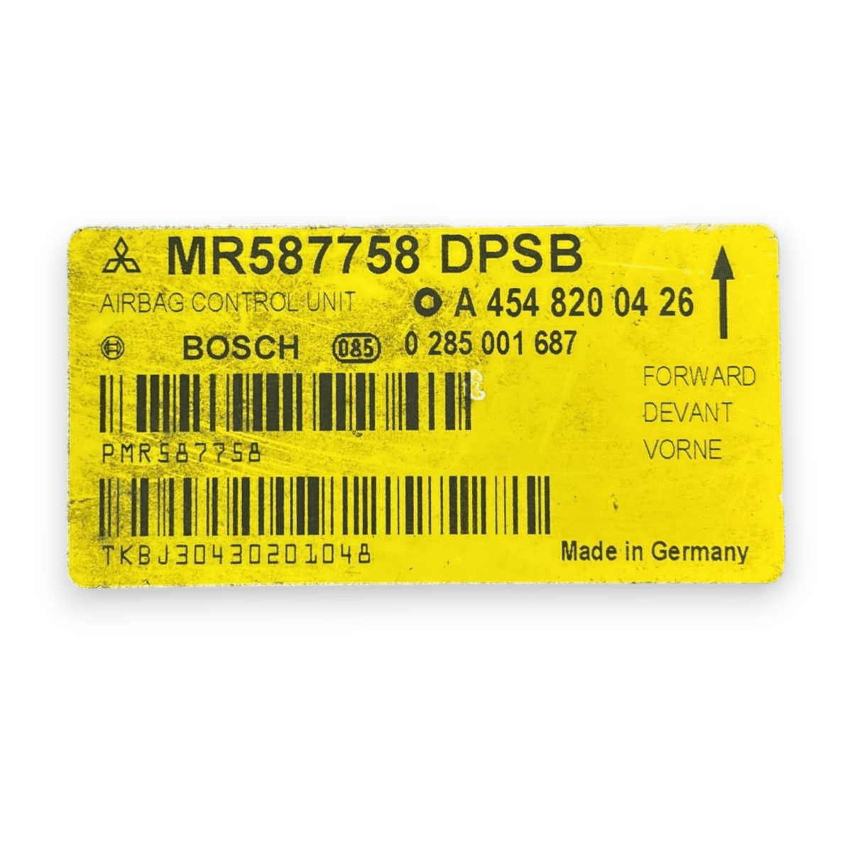Centralina airbag smart forfour w454 cod:a4548200426 (2004 - 2006) - F&P CRASH SRL - Ricambi Usati