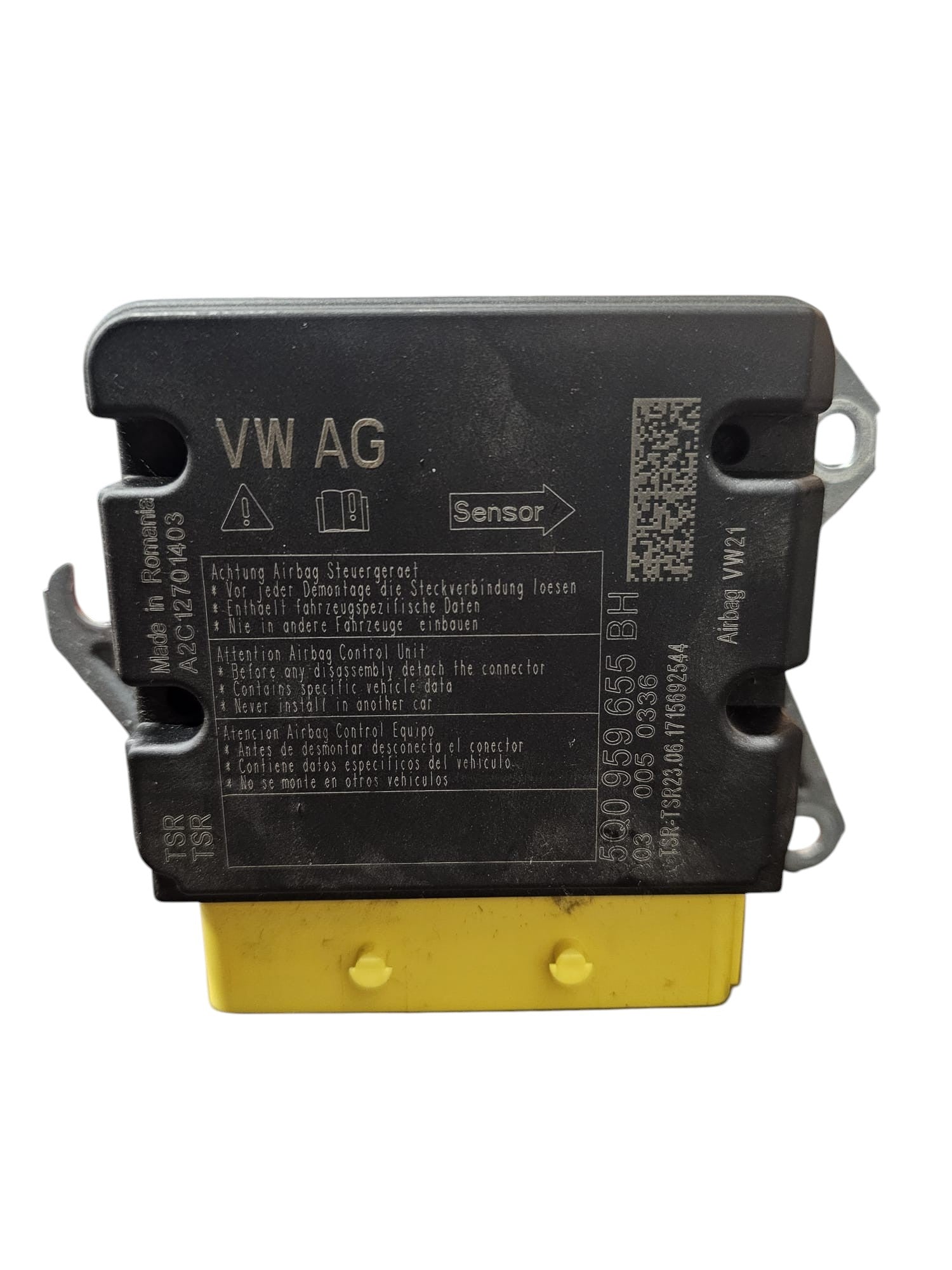 Centralina Airbag Volkswagen Golf 7.5 Cod:5Q0959655BH (2017 - 2021) - F&P CRASH SRLS - Ricambi Usati