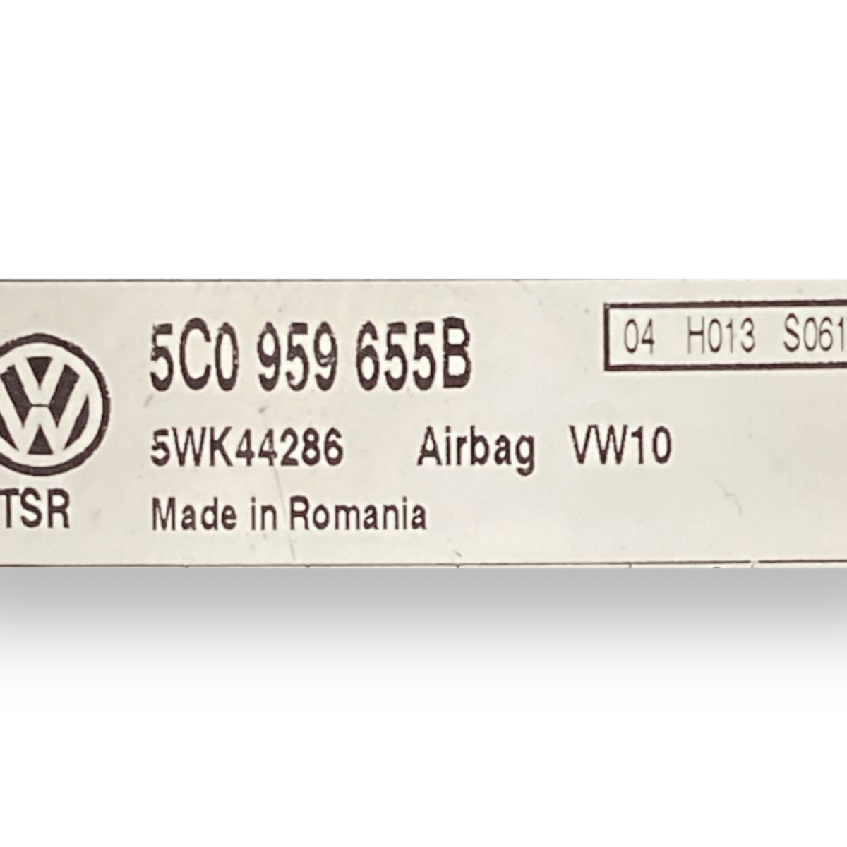 centralina airbag volkswagen golf VI 2.0 diesel cod:5c0959655b (2008 - 2012) - F&P CRASH SRLS - Ricambi Usati