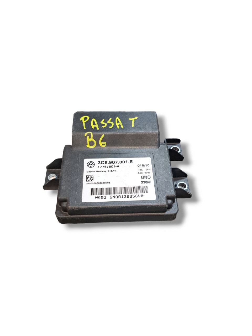 Centralina Airbag Volkswagen Passat B6 (2005 - 2010) COD:3C8907801E - F&P CRASH SRLS - Ricambi Usati