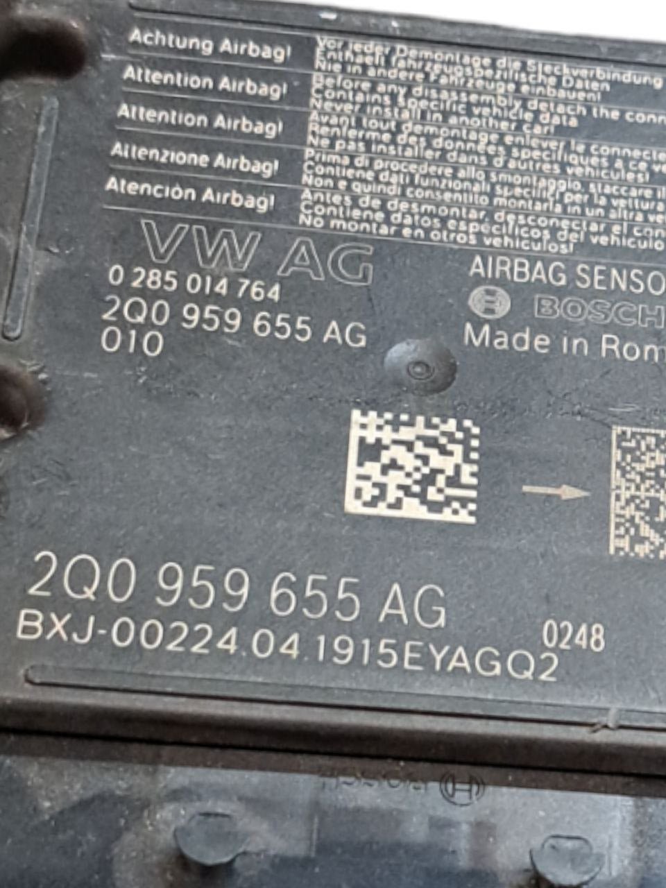 Centralina Airbag Volkswagen Polo AW1 (2017>) COD:2Q0959655AG - F&P CRASH SRLS - Ricambi Usati