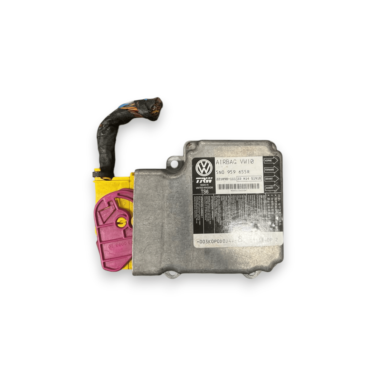 Centralina Airbag Volkswagen Tiguan 5N 2.0 Diesel (2007 al 2016) cod: 5N0959655R - F&P CRASH SRLS - Ricambi Usati