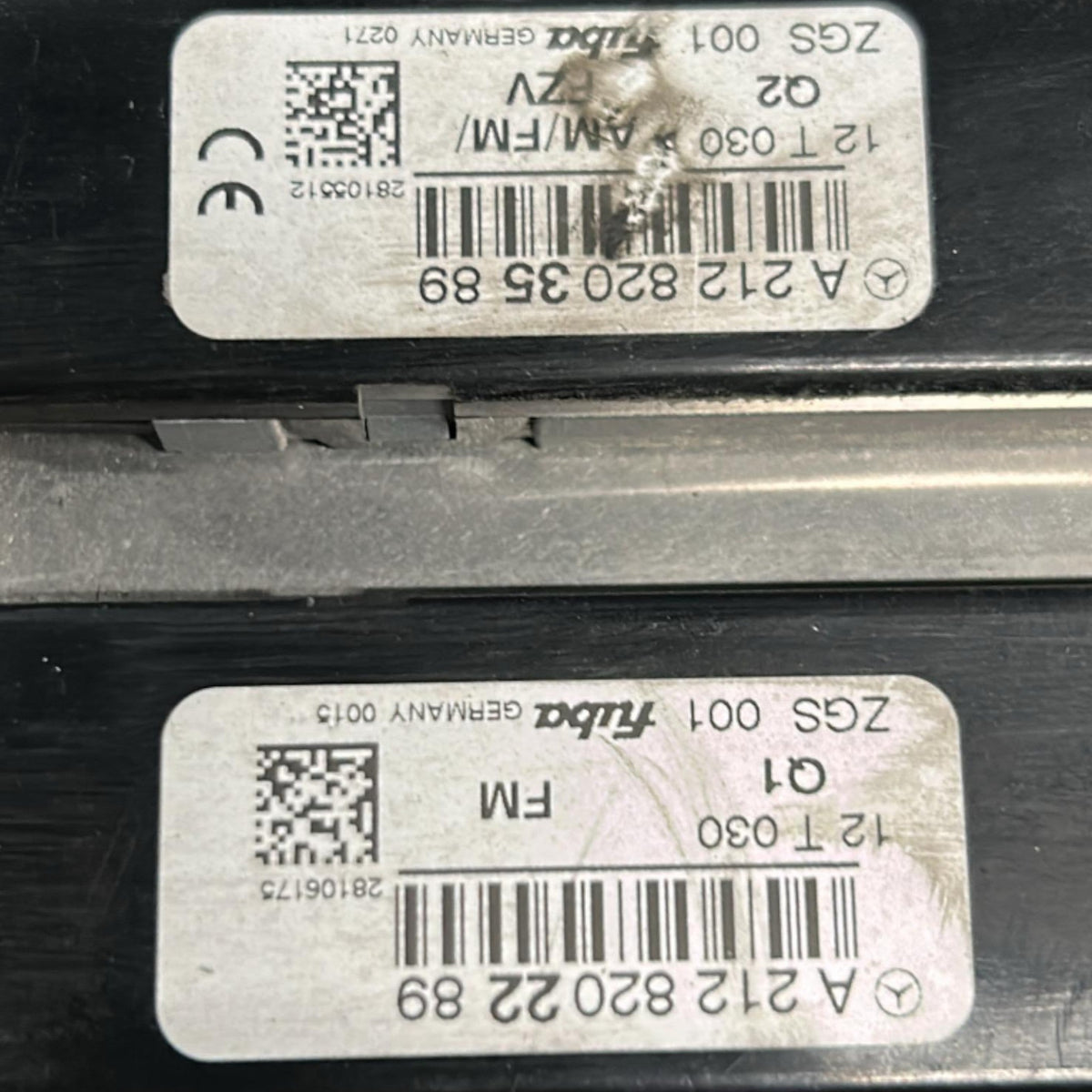 Centralina / Amplificatore Antenna Mercedes Benz Classe E (W212) cod.A2128202289 (2009 > 2016) cod.A2128203589 - F&P CRASH SRLS - Ricambi Usati