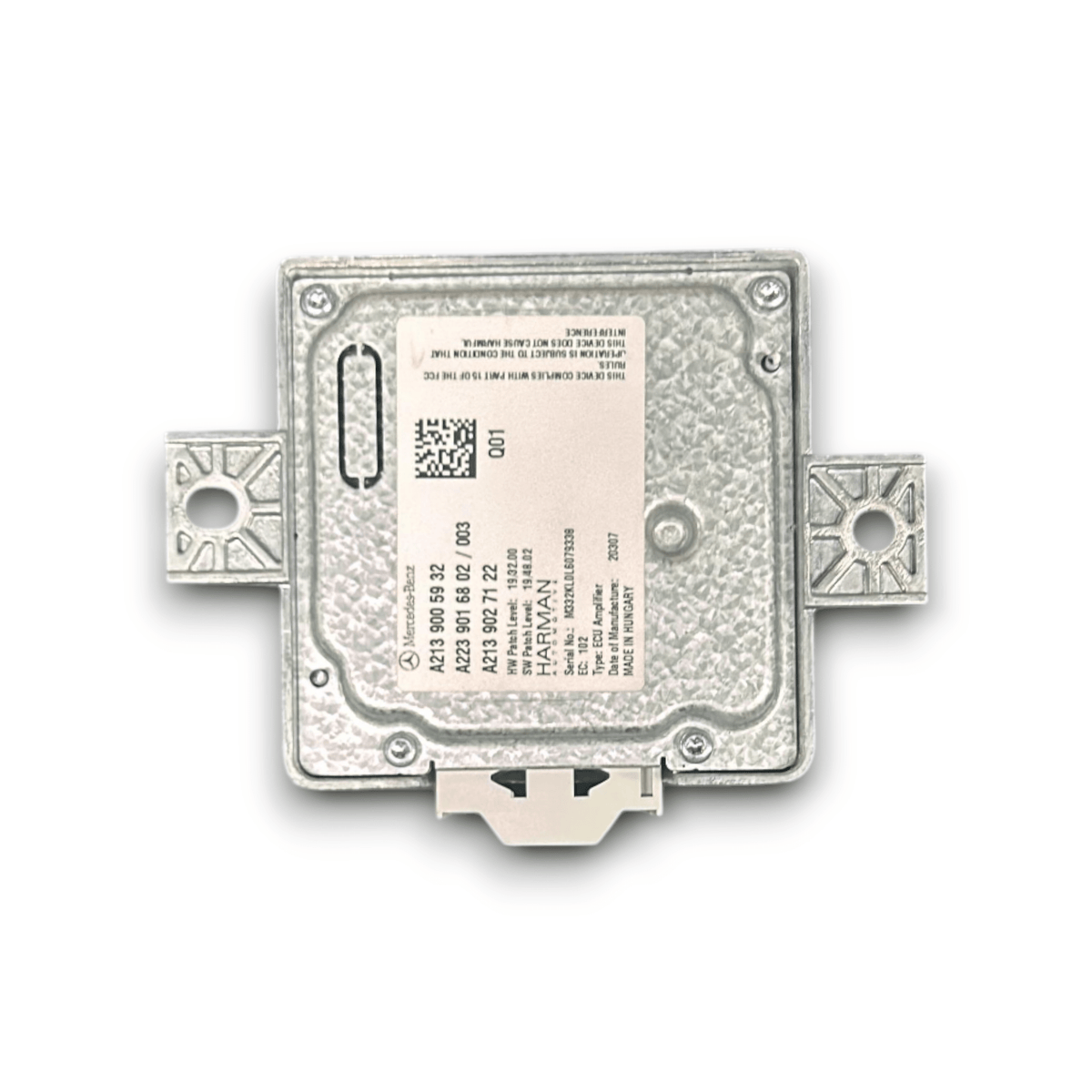 Centralina Amplificatore Audio Mercedes Benz Classe E (W213) cod.A2239016802 (2016 > 2023) cod.A2139027122 cod.A2139005932 - F&P CRASH SRLS - Ricambi Usati