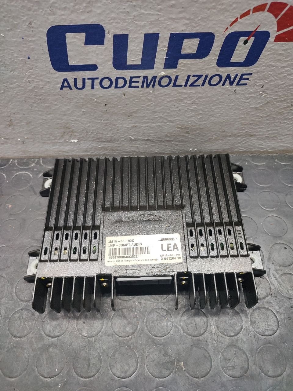 Centralina Amplificatore Bose Mazda 6 (2004) Cod:GM1A--66--92X - F&P CRASH SRLS - Ricambi Usati