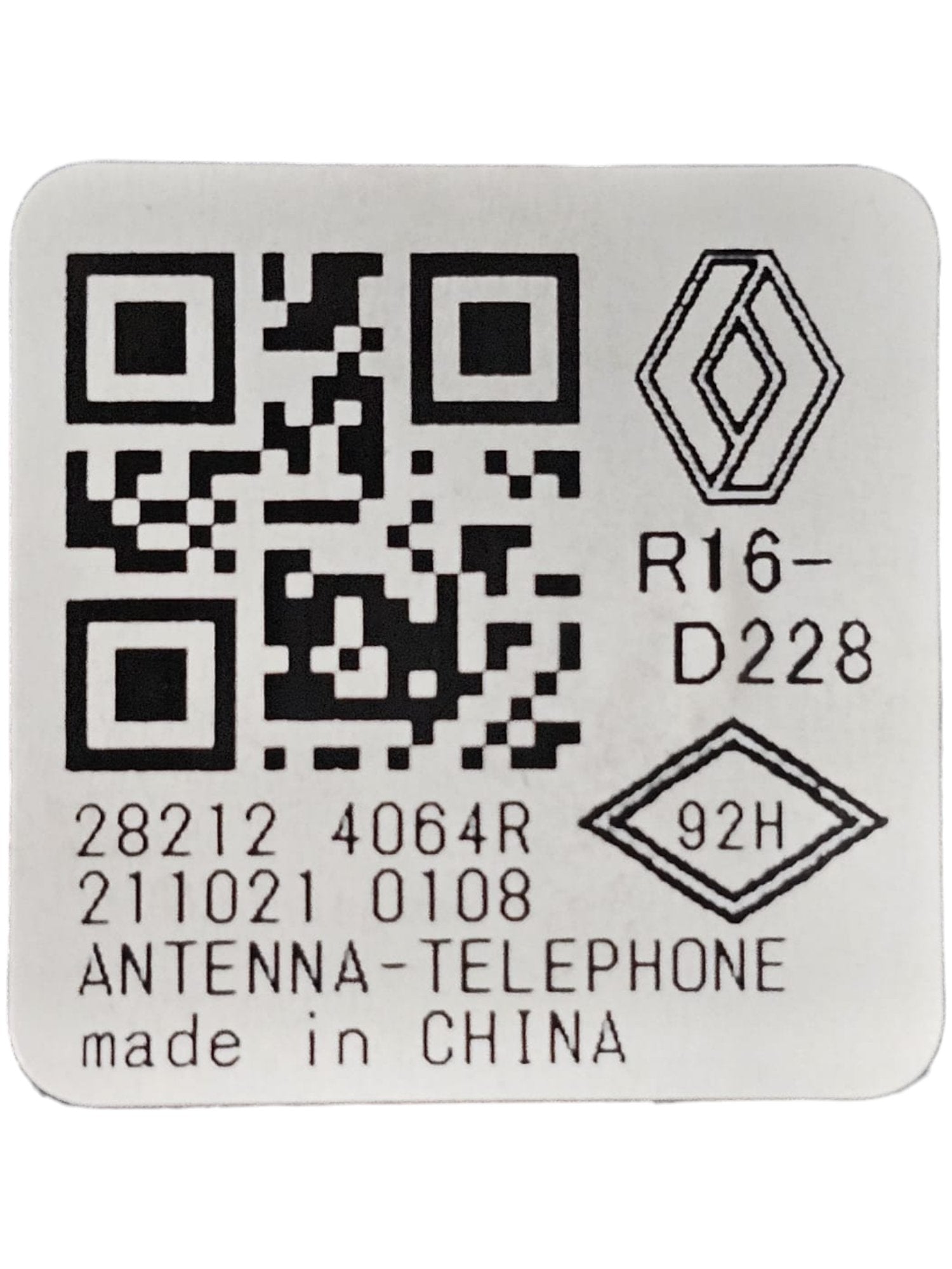 Centralina Antenna Navigatore GPS /Telefono Renault Captur II (2019 - >) Cod:282124064R - F&P CRASH SRLS - Ricambi Usati