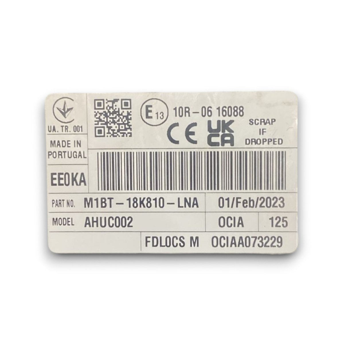 Centralina autoradio Ford puma cod . m1bt - 18k810 - lna (2019 >) - F&P CRASH SRL - Ricambi Usati
