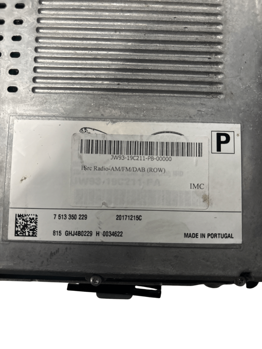 Centralina Autoradio Land rover Discovery sport l550 cod: JW93 - 19C211 - PB - 00000 / 7513350229 - F&P CRASH SRLS - Ricambi Usati