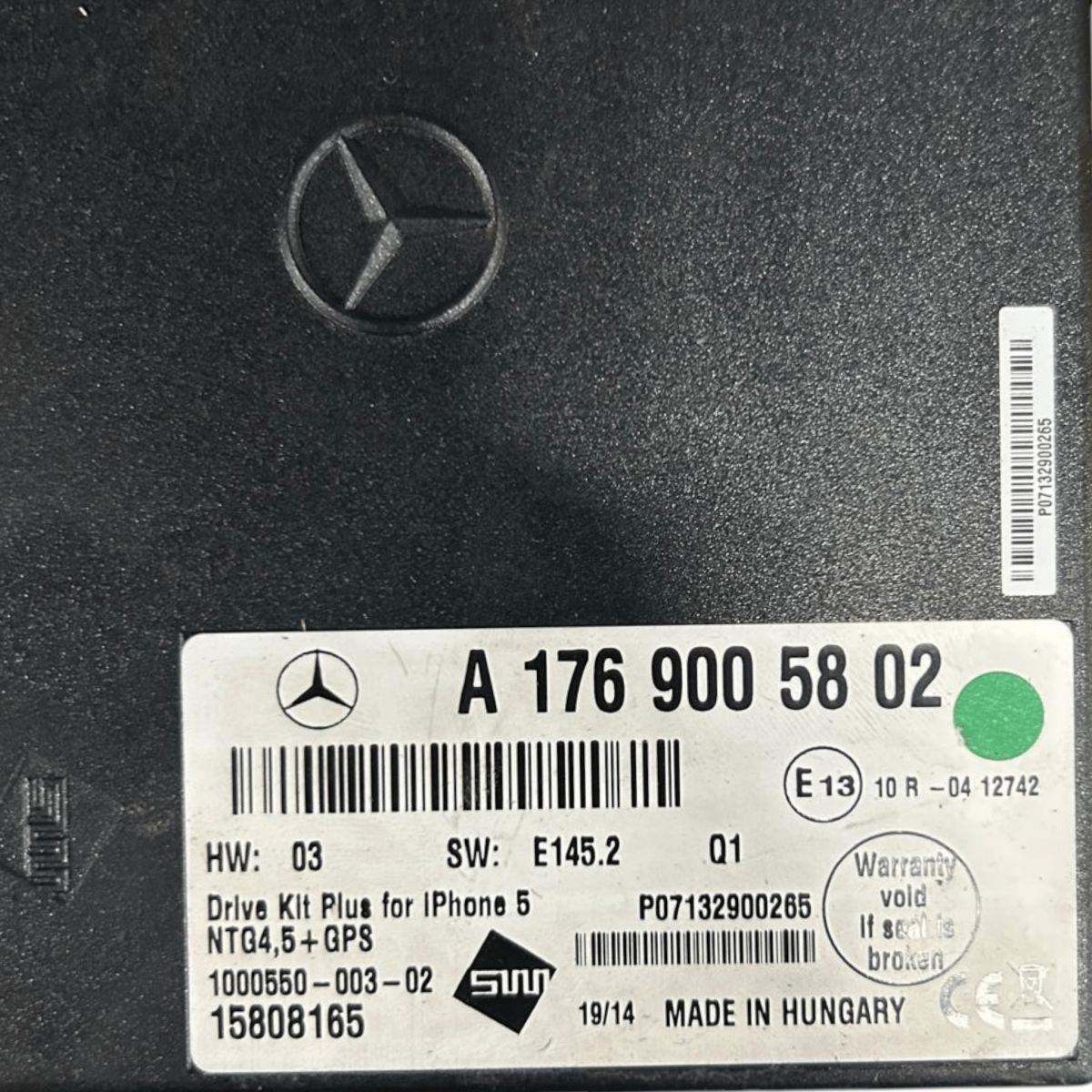Centralina autoradio mercedes benz classe a w176 cod:A1769005802 (2012 > 2018) - F&P CRASH SRLS - Ricambi Usati
