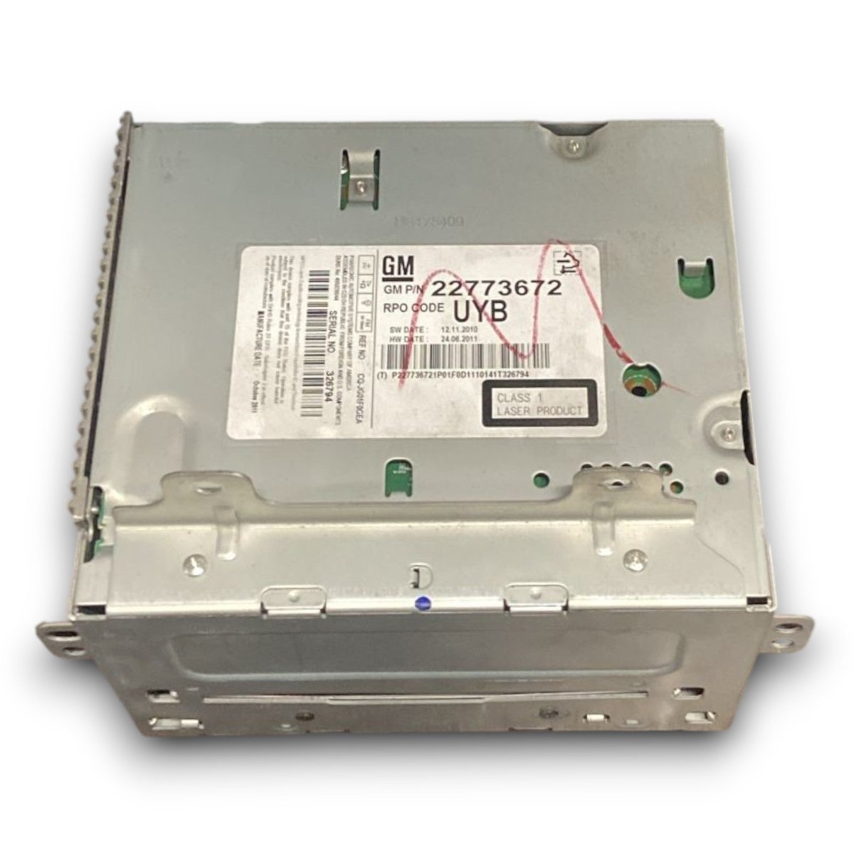 Centralina autoradio Opel Astra j cod . 22773672 (2009 > 2020) - F&P CRASH SRL - Ricambi Usati