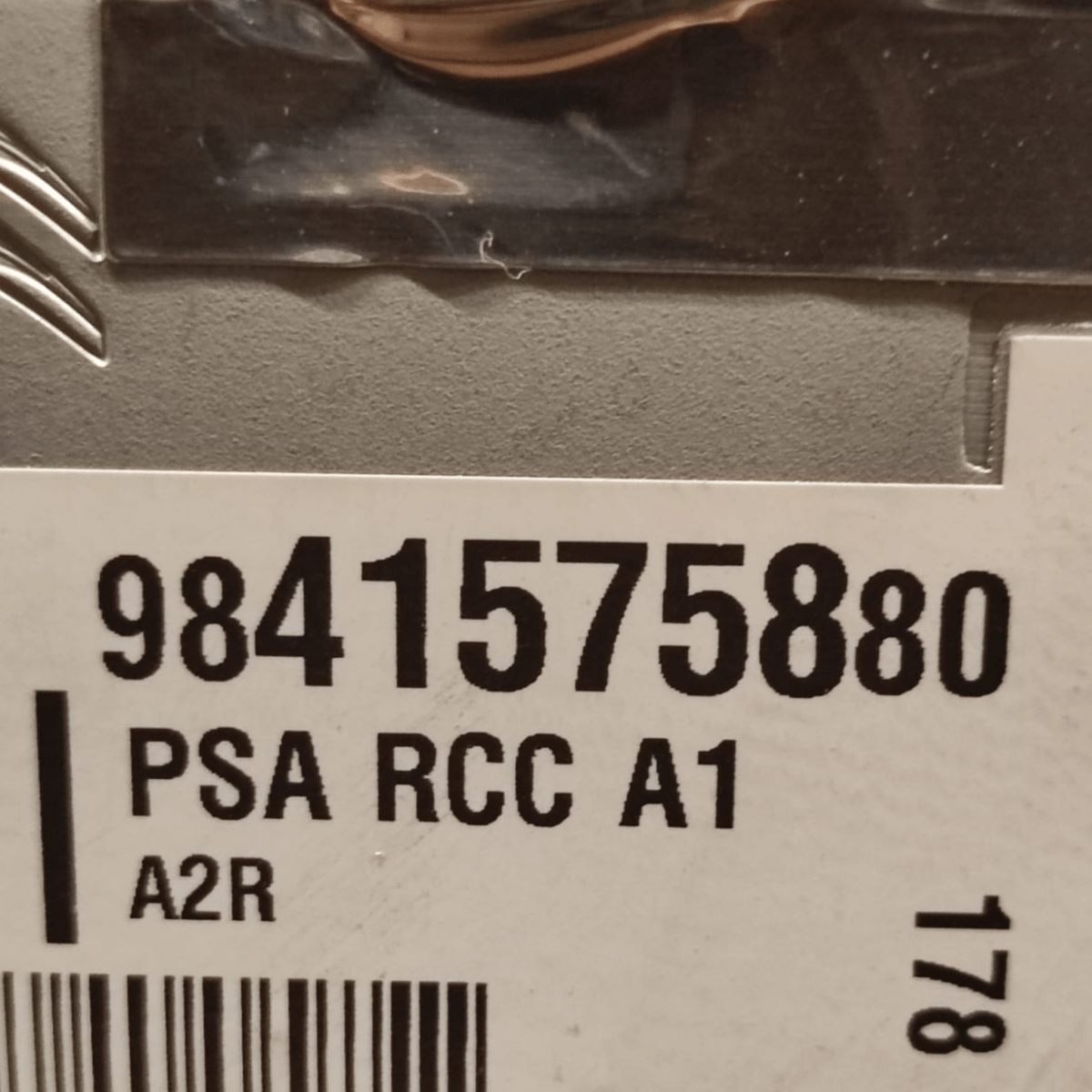 Centralina autoradio peugeot 208 ii cod: 9841575880 (2019 - ) - F&P CRASH SRLS - Ricambi Usati