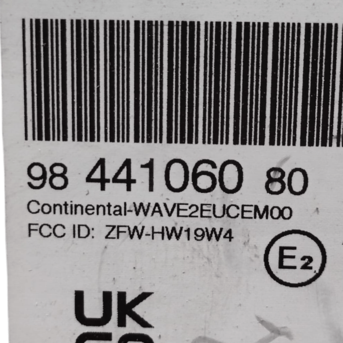 Centralina autoradio peugeot 3008 cod: 9844106080 (2016 - 2023) - F&P CRASH SRLS - Ricambi Usati