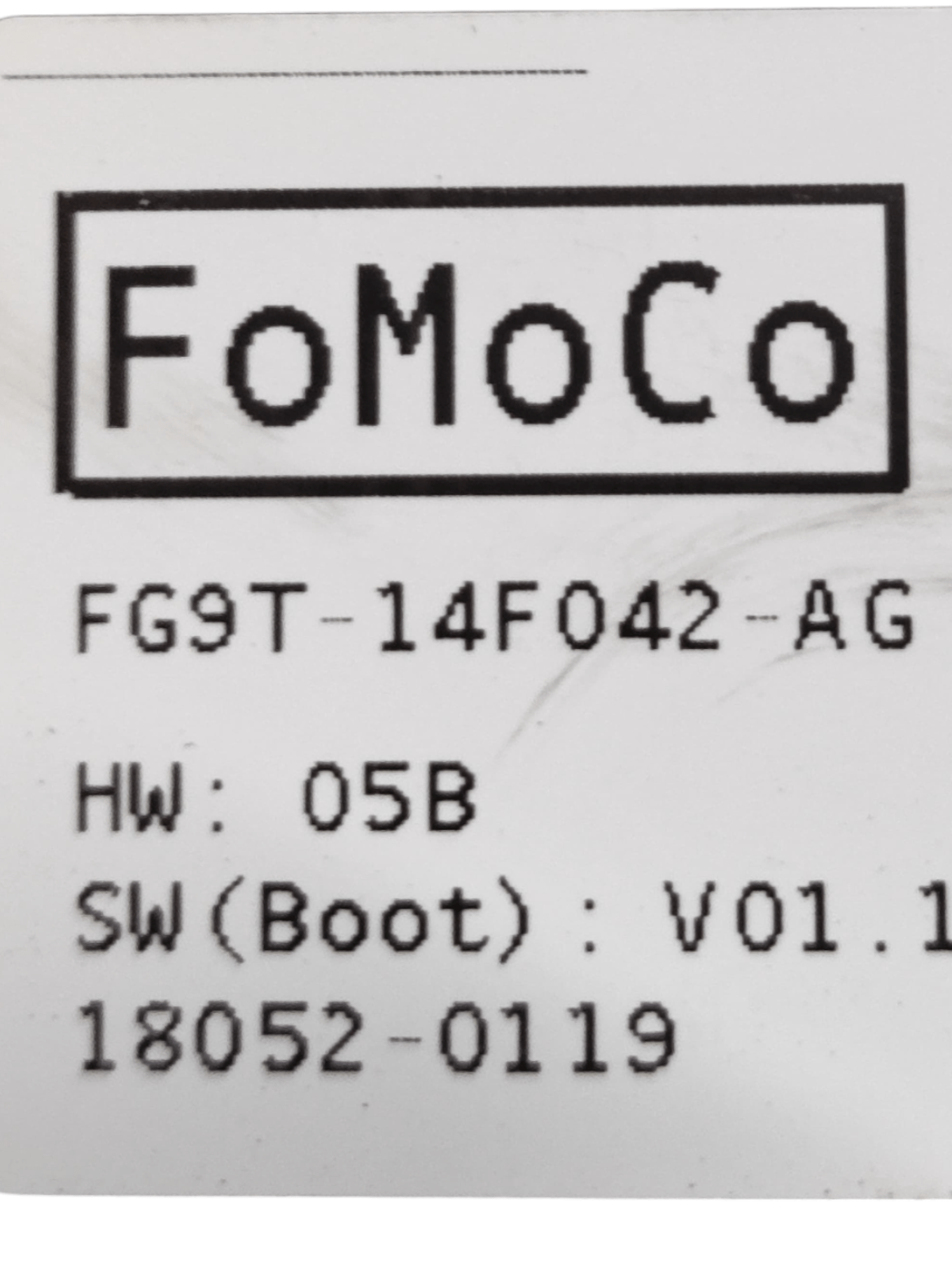 Centralina Bagagliaio Ford S - Max COD: FG9T14F042AG (2015 - 2023) - F&P CRASH SRLS - Ricambi Usati