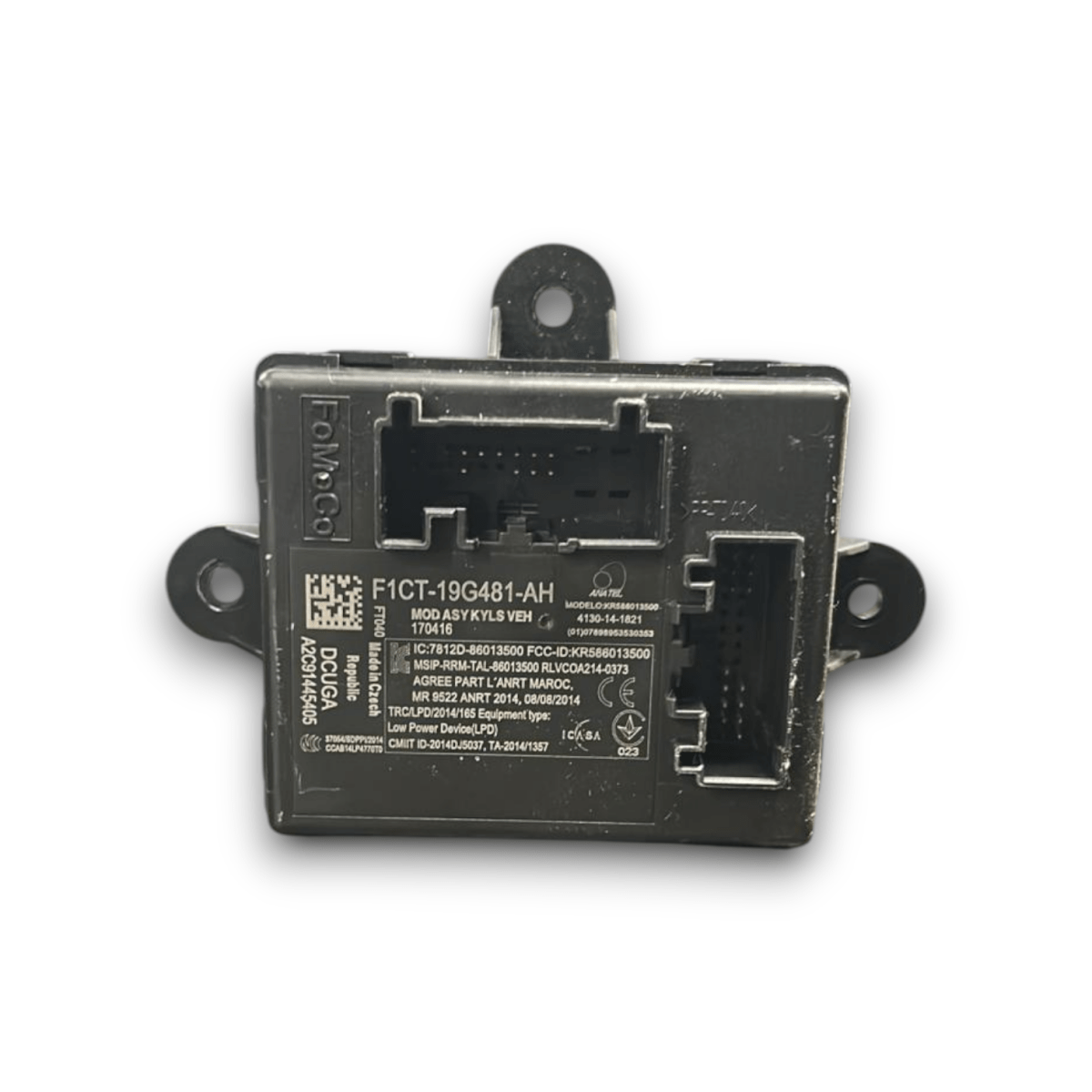 Centralina blocchetto accensione ford c - max (2010 > 2015) cod:F1CT - 19G481 - AH - F&P CRASH SRLS - Ricambi Usati