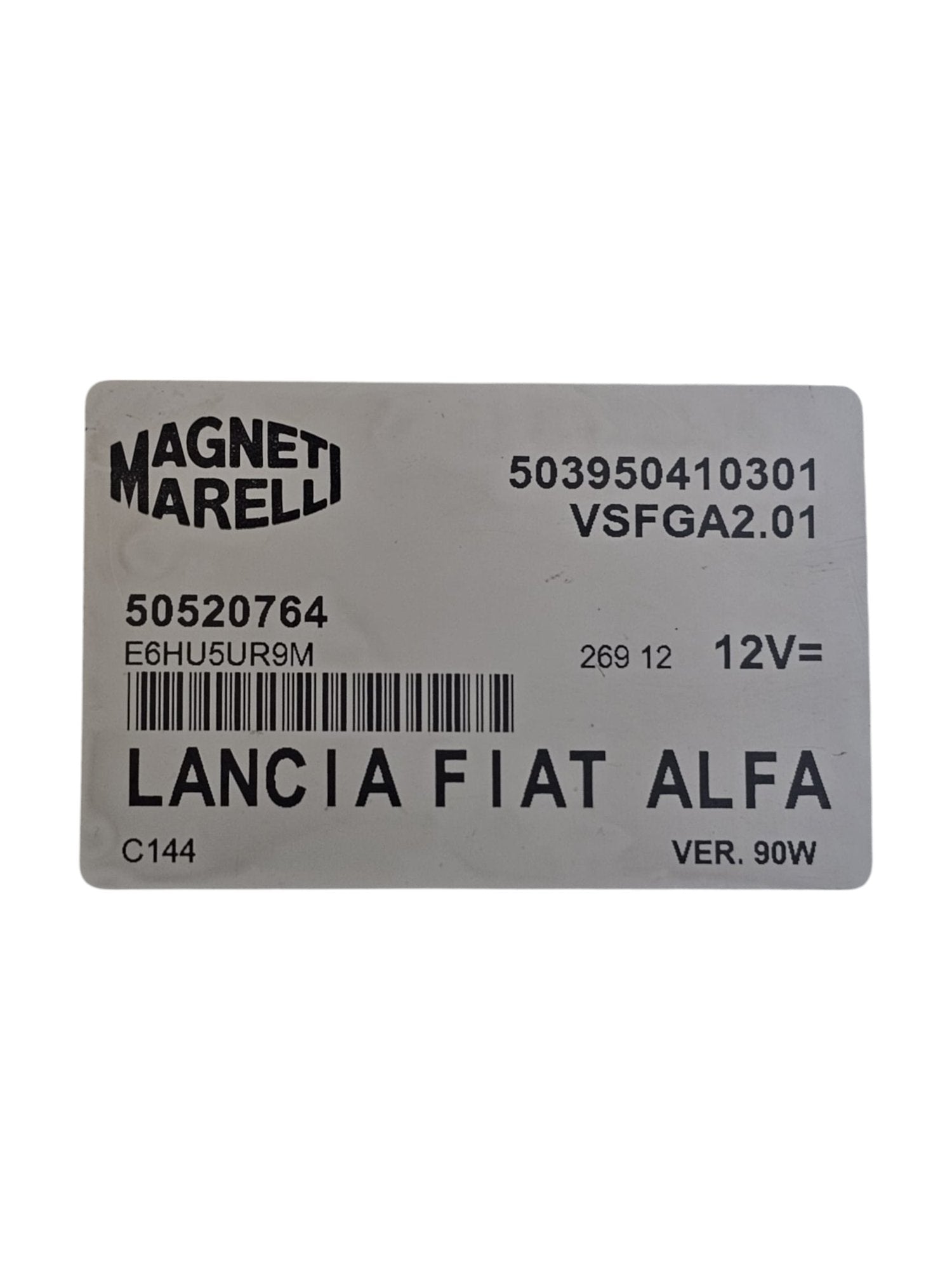 Centralina Blue&Me Alfa Romeo Giulietta Cod:50520764 (2010 - 2020) - F&P CRASH SRLS - Ricambi Usati