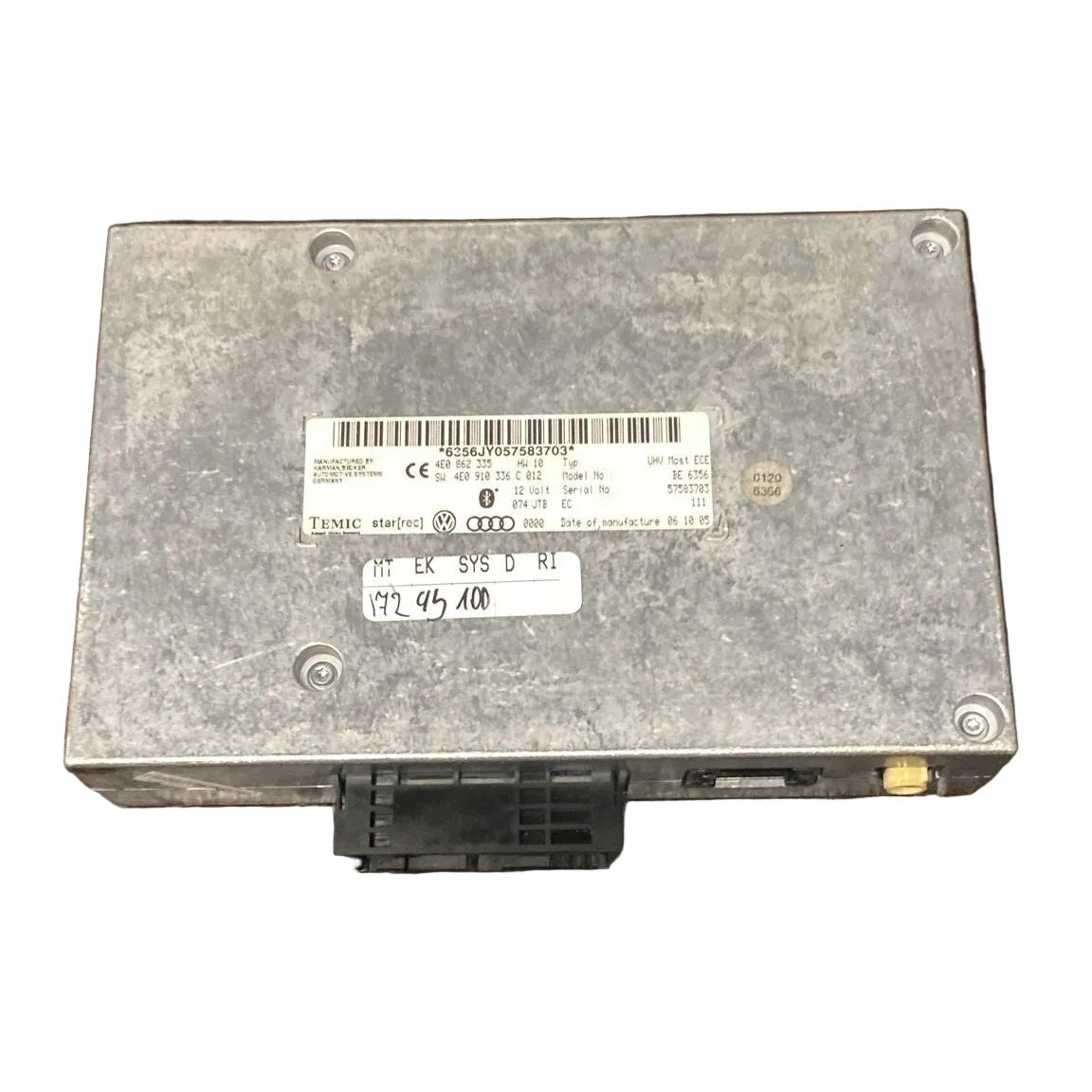 Centralina bluetooth audi a4 b8 cod . 4E0862335 (2007 > 2016) - F&P CRASH SRL - Ricambi Usati
