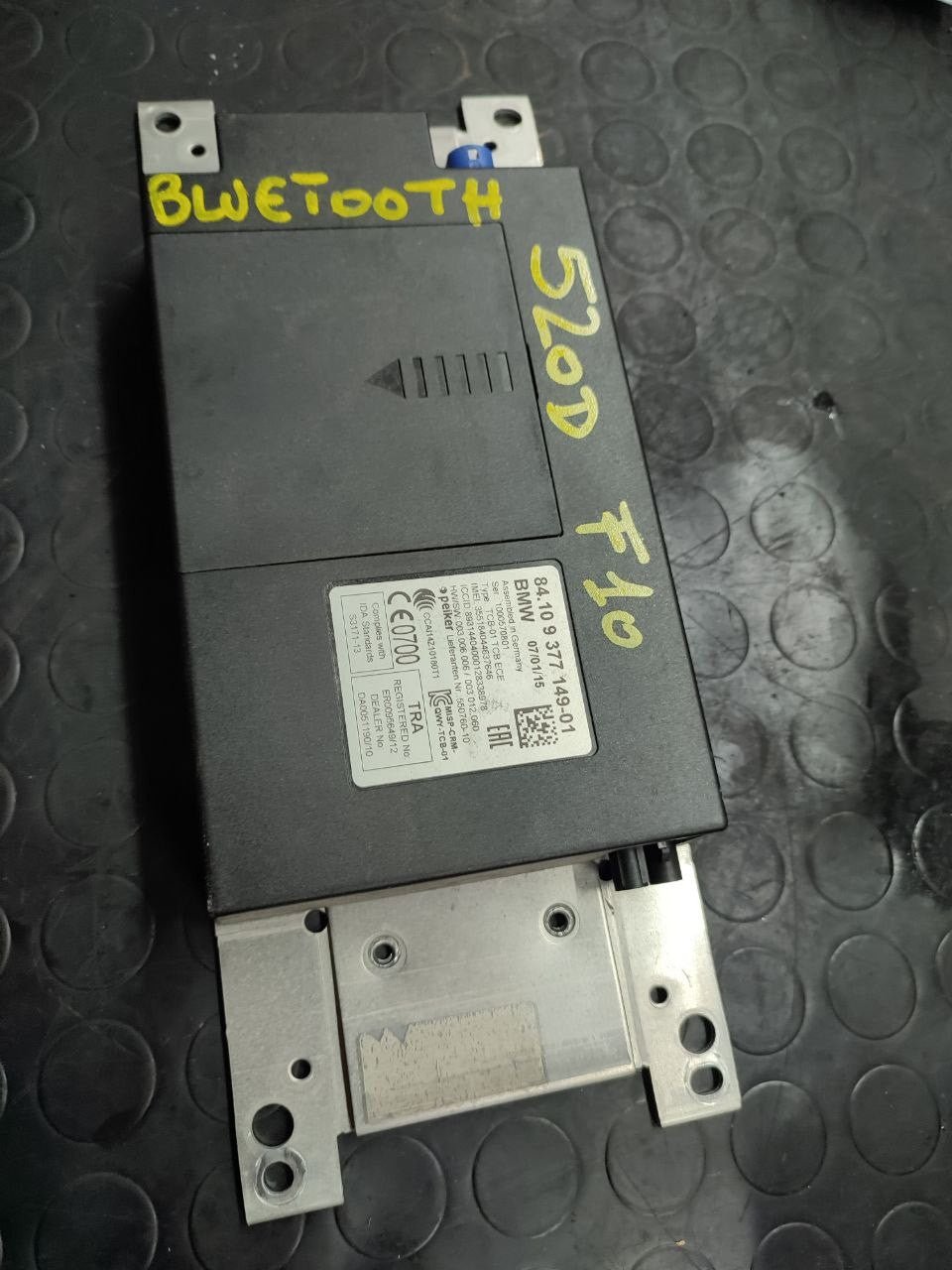 Centralina bluetooth Bmw 520d ( f10 - 2014 ) cod 9377149-01 - F&P CRASH SRLS - Ricambi Usati