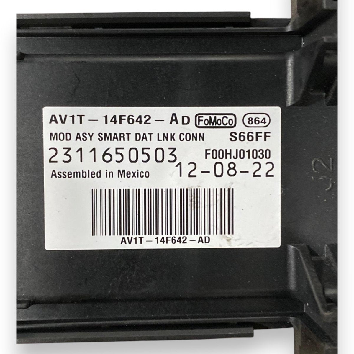 Centralina bluetooth Ford B - max 1.0 benzina (2012 - 2018) Cod: AV1T - 14F642 - AD / F00HJ01030 - F&P CRASH SRLS - Ricambi Usati