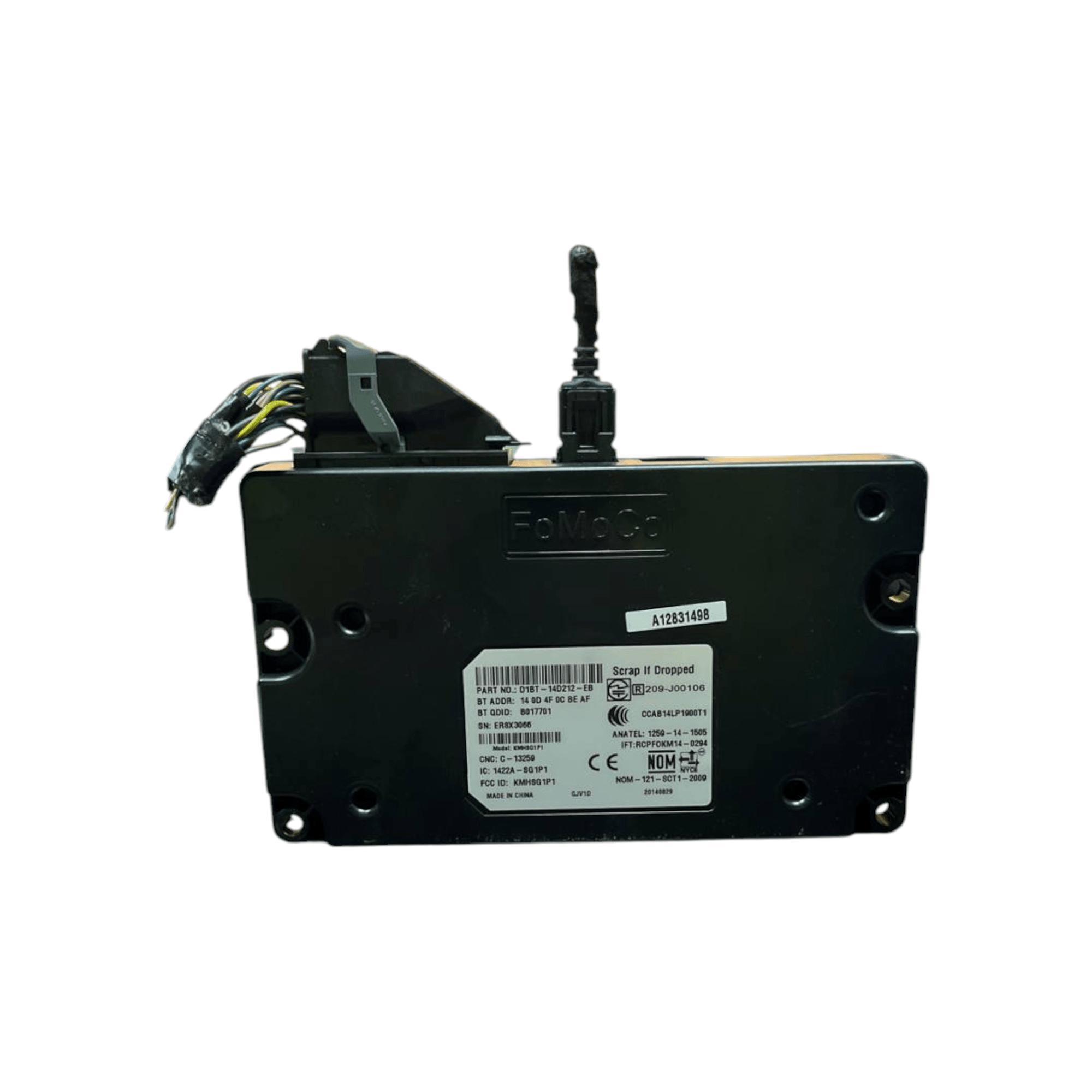 Centralina Bluetooth Ford S - Max / B - max / C - max / Fiesta VI cod.D1BT - 14D212 - EB (2015 - 2023) - F&P CRASH SRLS - Ricambi Usati