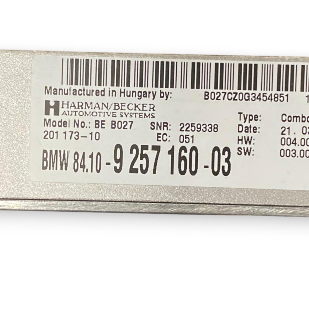 Centralina bluetooth mini paceman (2012 - 2016) Cod: 9257160 - 03 - F&P CRASH SRL - Ricambi Usati