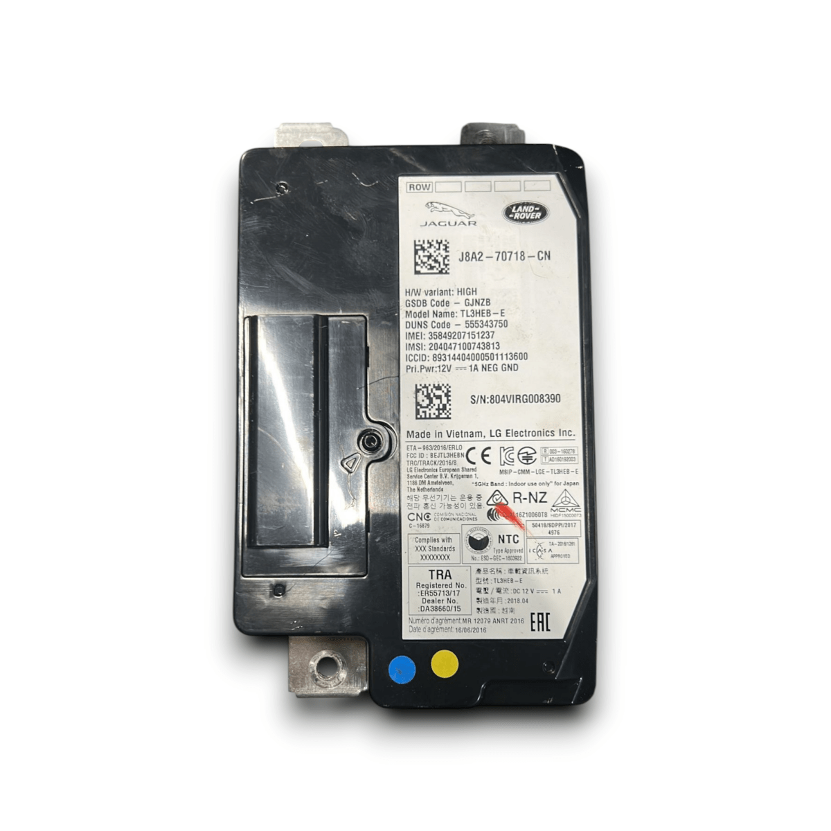 Centralina bluetooth range rover sport l494 cod:j8a2 - 70718 - cn (2018 > 2022) - F&P CRASH SRL - Ricambi Usati