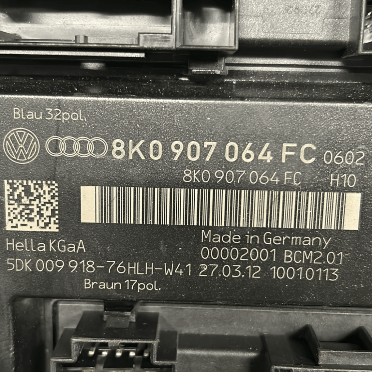 Centralina Body Computer Audi A4 B8 2.0 Diesel (2007 > 2016) cod:8K0907064FC - F&P CRASH SRLS - Ricambi Usati