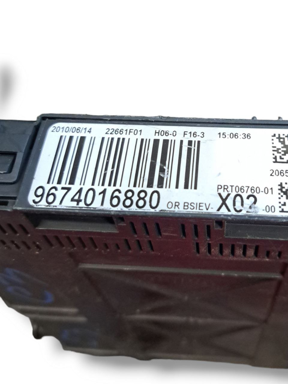 Centralina / Body Computer Citroen C3 1.4 hdi (2005) COD:9674016880 - F&P CRASH SRLS - Ricambi Usati