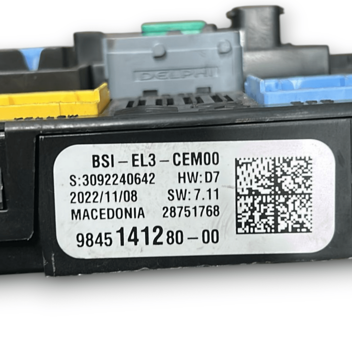 Centralina body computer citroen c3 1.5 diesel cod:9845141280 (2016 > 2023) - F&P CRASH SRL - Ricambi Usati