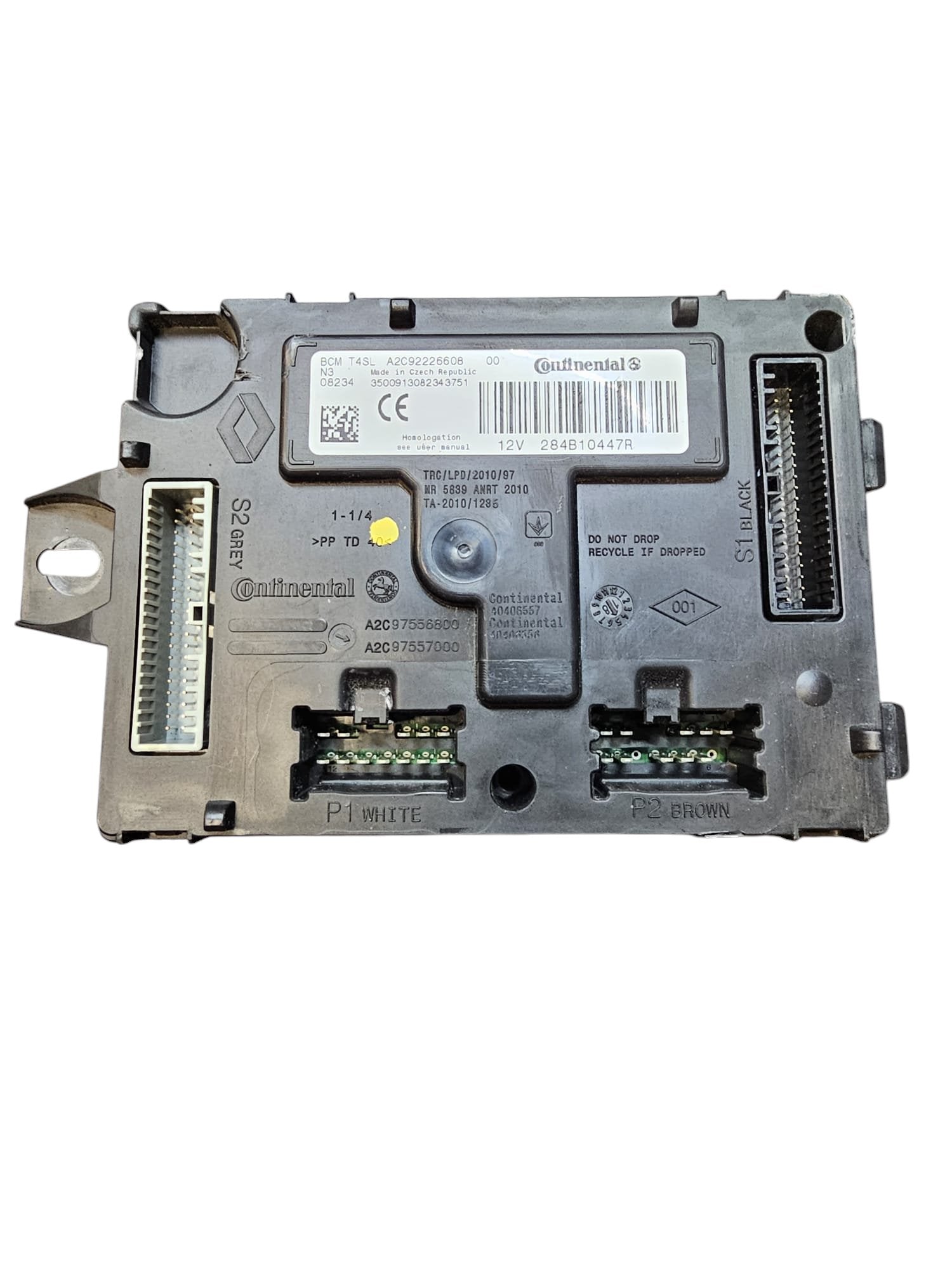Centralina Body Computer Dacia Sandero II 1.5 Diesel (2012 - 2020) Cod:284B10447R - F&P CRASH SRLS - Ricambi Usati