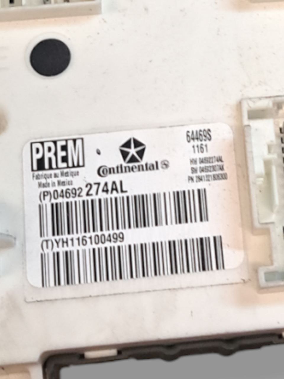 Centralina / Body Computer Fiat Freemont 2.0 diesel (2007 - 2015) COD:04692274AL - F&P CRASH SRLS - Ricambi Usati