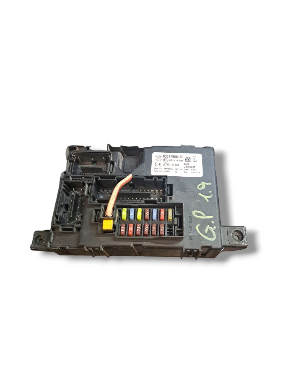 Centralina Body Computer Fiat Grande punto 1.3 diesel (2007) COD:00517986150 - F&amp;P CRASH SRLS - Ricambi Usati